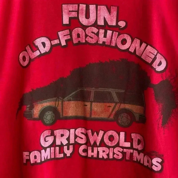 National Lampoon’s Christmas Vacation Fun, Old-Fashioned Griswold Christmas Tee - Picture 3 of 9